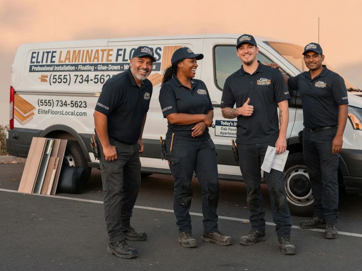 Laminate flooring installation company in Keenes, IL